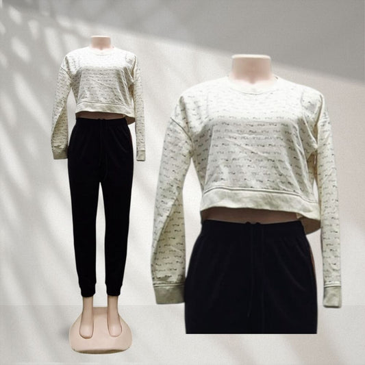 CRM Crop Top Sweatshirt/Hoodie Ladies