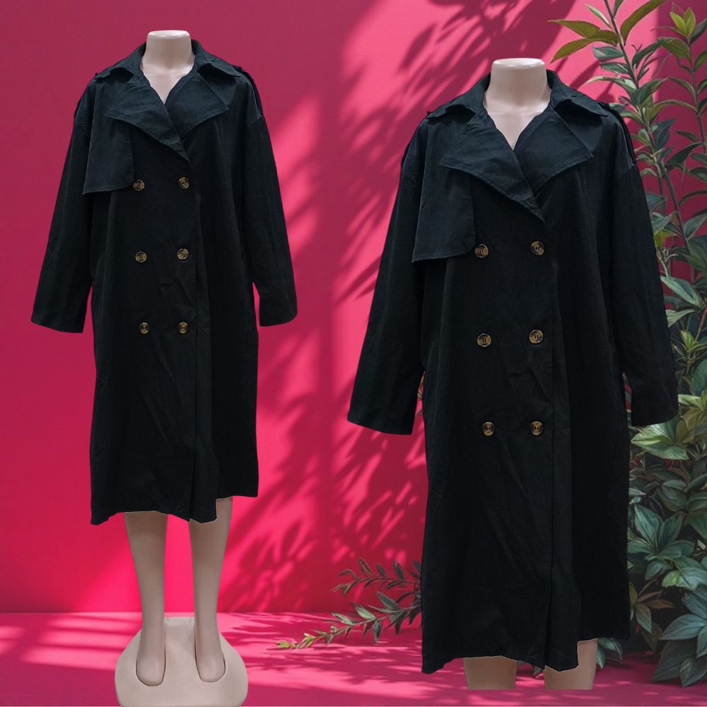 CRM A Open Trench Coat (no belt)