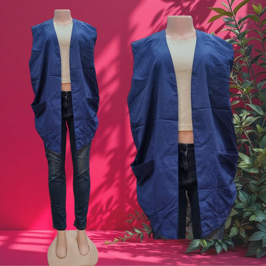 CRM Ladies Sleeveless Long Coat