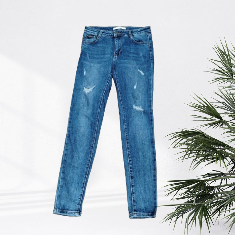 PR G-AB Ladies Ripped Jeans 50's