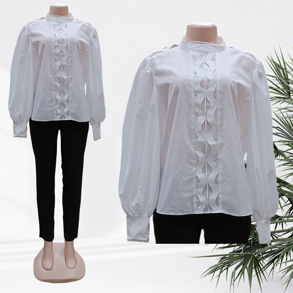 G-A White Cotton Tops - LADIES 40kgs