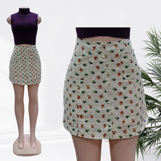 Buy1 Get 1 Mini Skirt Summer & Tweed Mix 40kgs each
