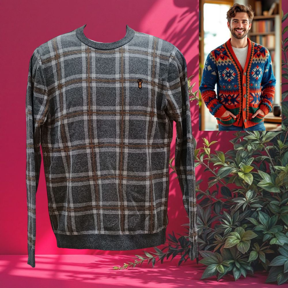 CRM Men's Knitted Cardigan Winter