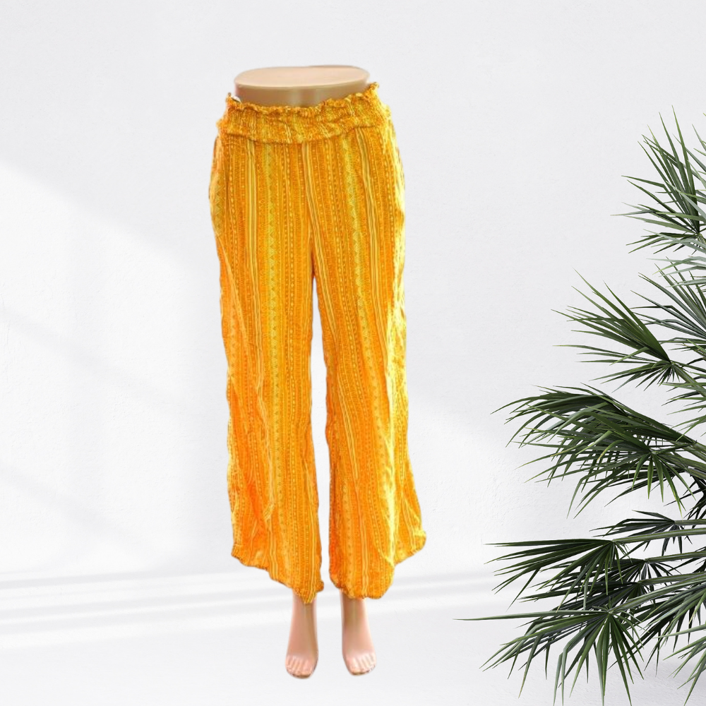 G-A Creme Ladies Square Pants/ Palazzo 40kgs