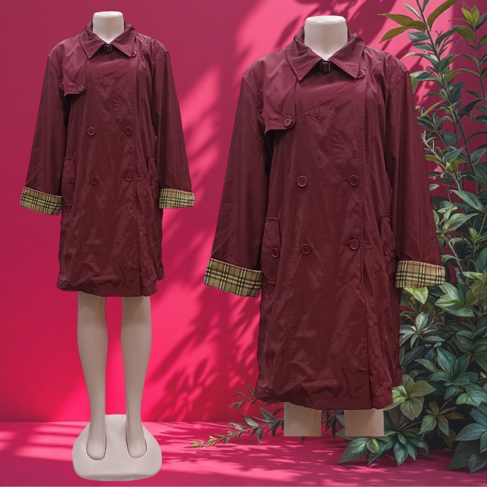 CRM A Open Trench Coat (no belt)