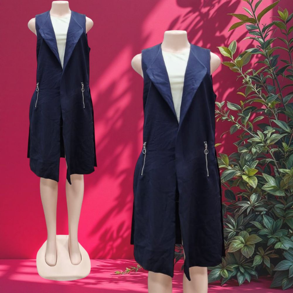 CRM Ladies Sleeveless Long Coat