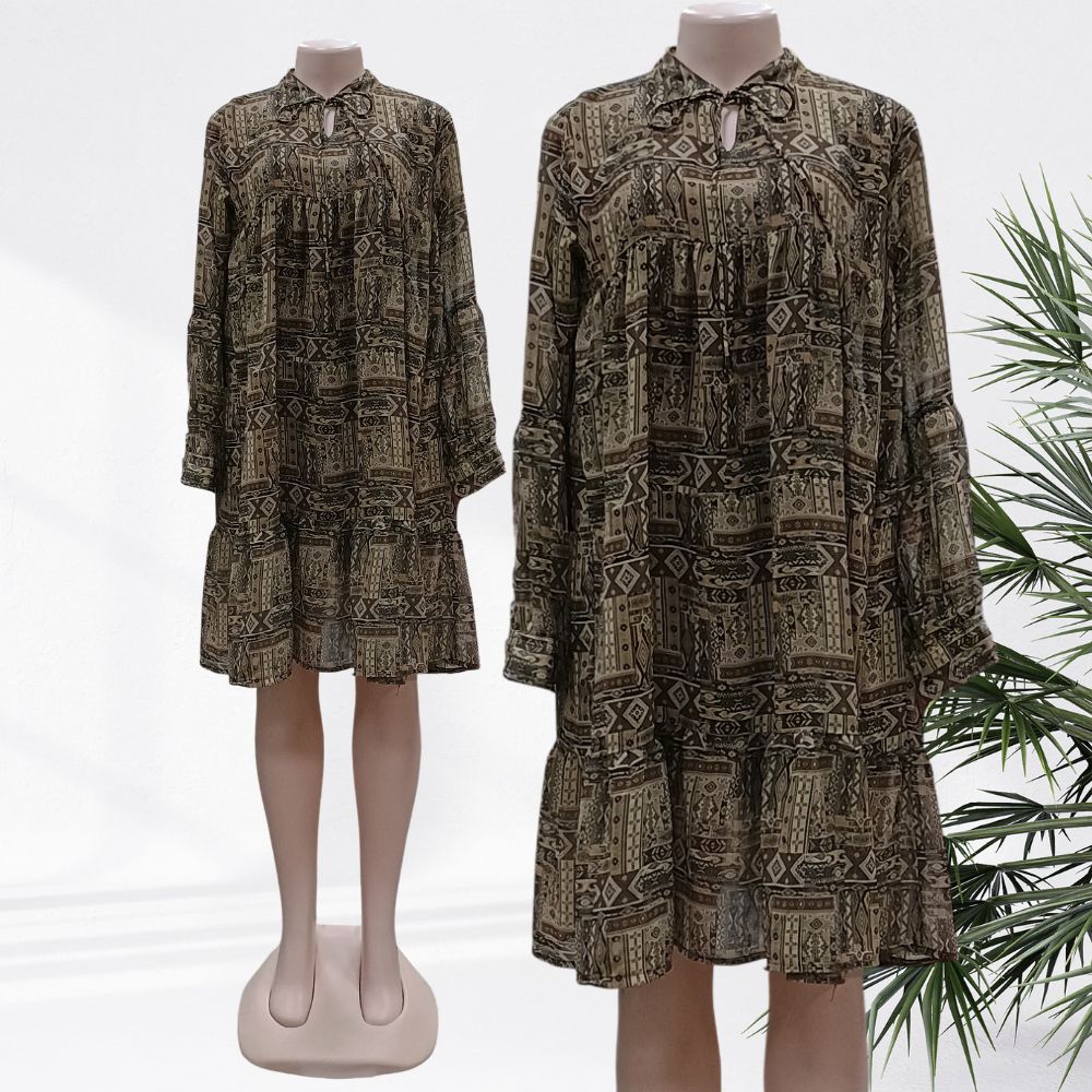 STP  G-A Mini Dress Longsleeve/Sleeves Ladies