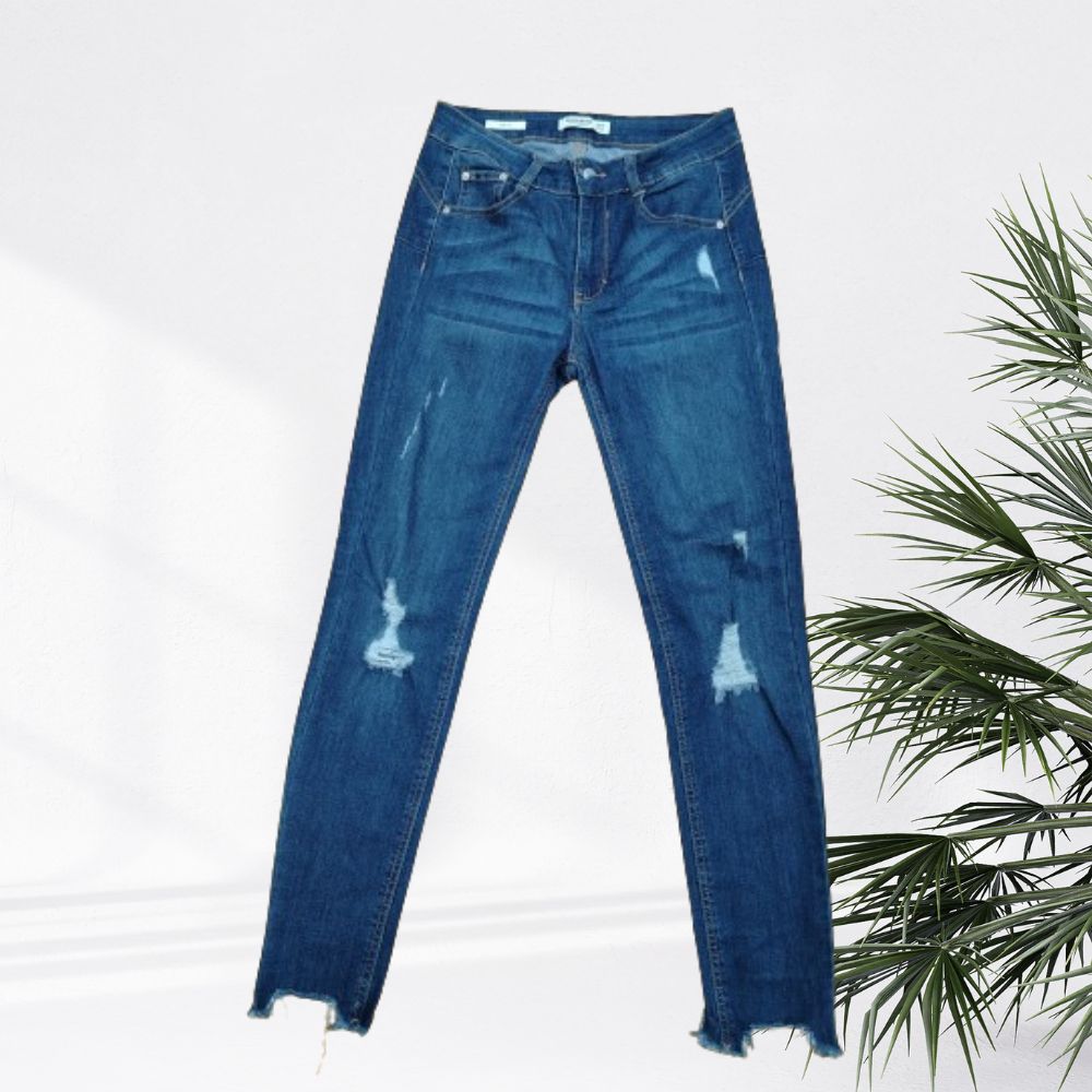 PR G-AB Ladies Ripped Jeans 50's