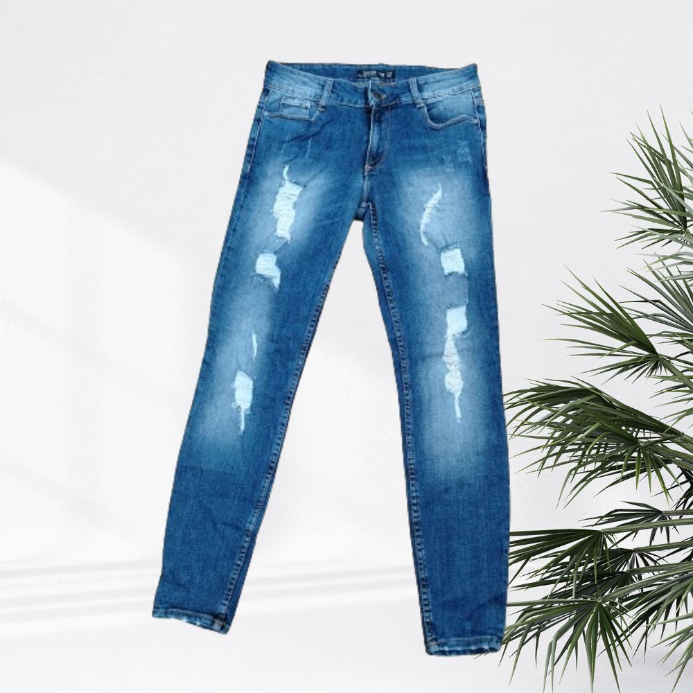 PR G-AB Ladies Ripped Jeans 50's