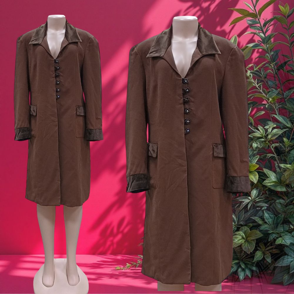 CRM A Open Trench Coat (no belt)