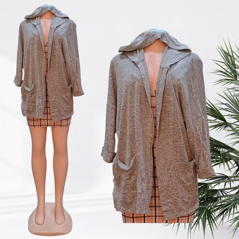 STP Creme Ladies Open Knitted Cardigan
