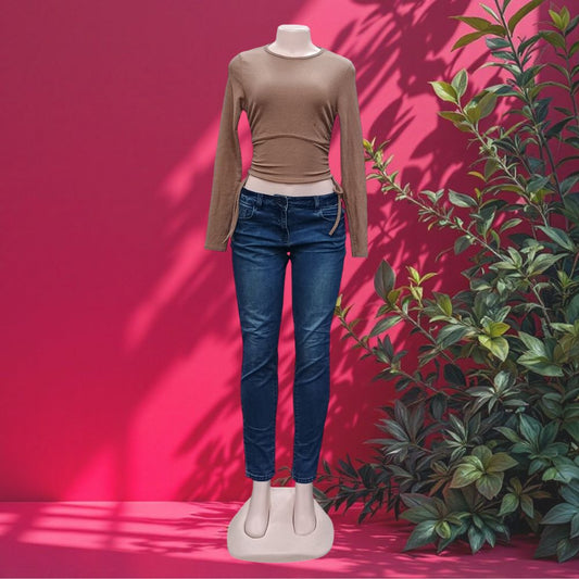 CRM Ladies Knitted CropTop Mix