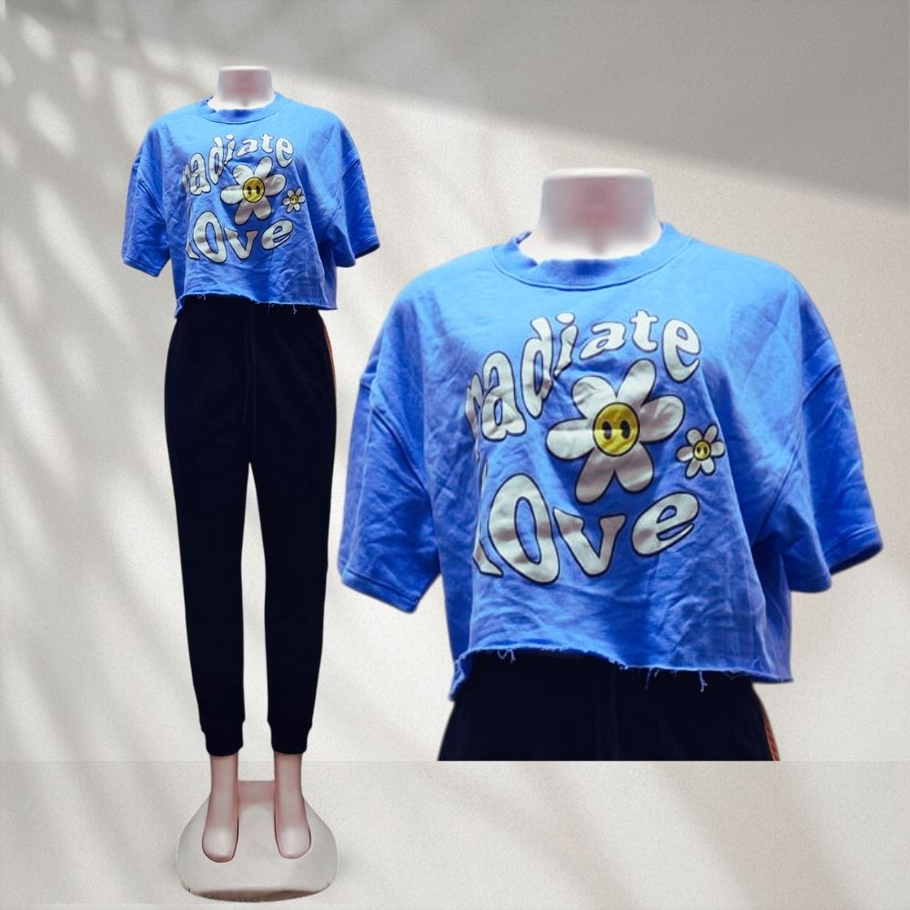 CRM Crop Top Sweatshirt/Hoodie Ladies