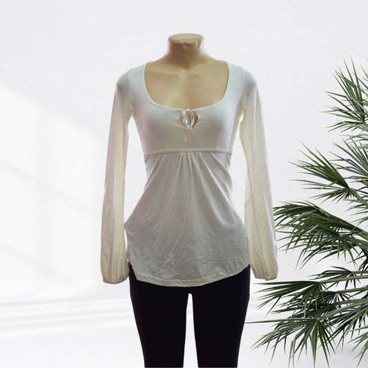 STP  G-A T-Shirt Longsleeve Collar/Roundneck/Fashion- LADIES