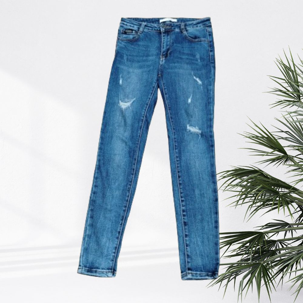 PR G-AB Ladies Ripped Jeans 50's