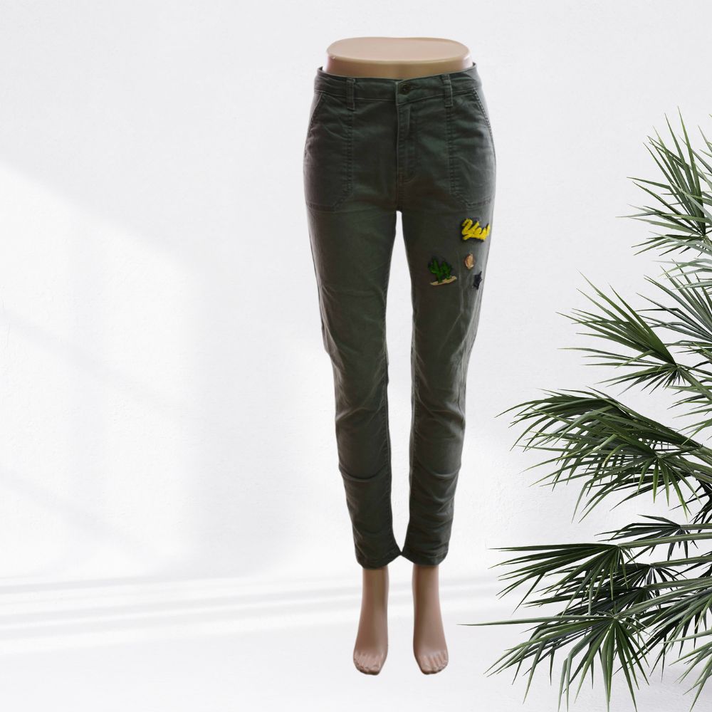 PR G-AB Ladies Ripped Jeans 50's