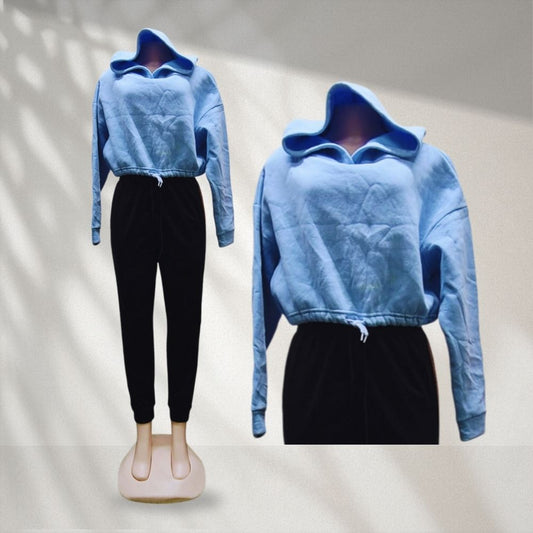 CRM Crop Top Sweatshirt/Hoodie Ladies