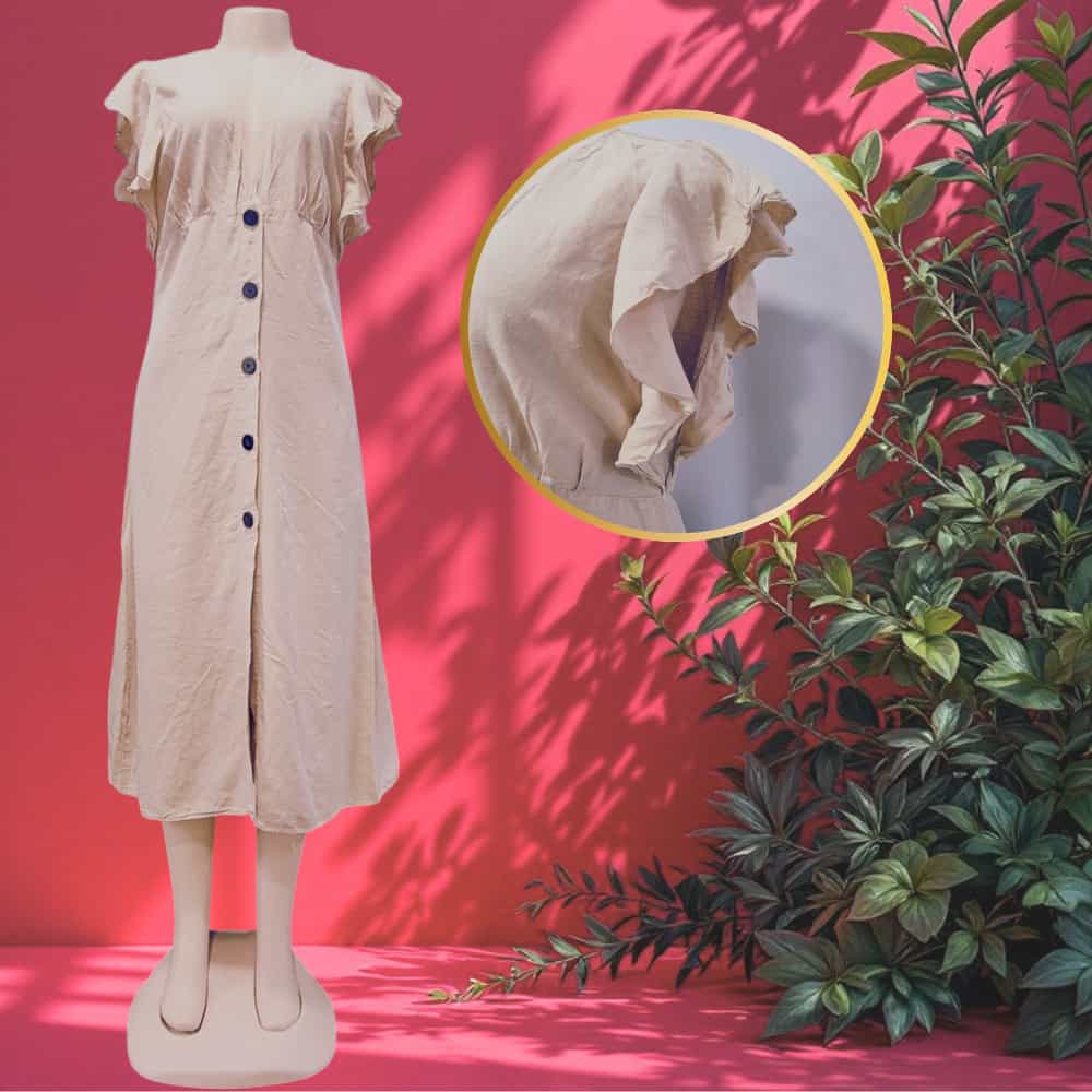 A Creme Linen Dress 20Kgs