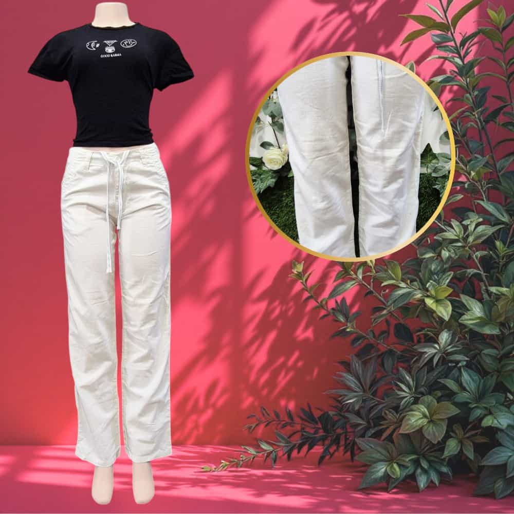 Creme Linen Pants 25kgs