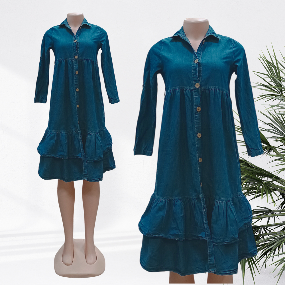 G-A Mini Dress Longsleeve/with Sleeves Ladies 40kgs