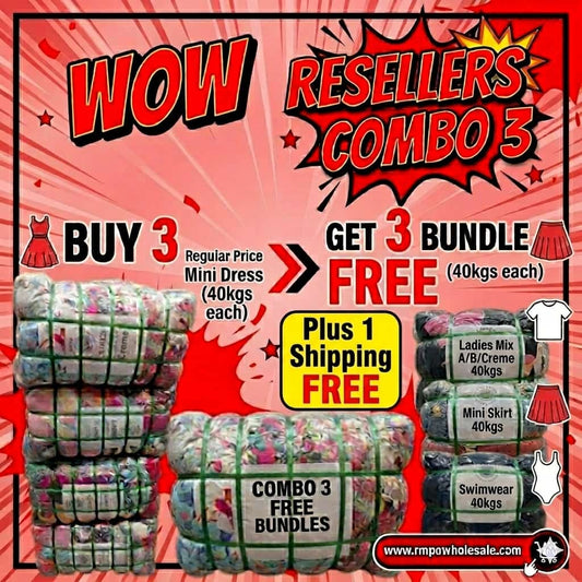 Resellers Bundle COMBO3 3+3FREE