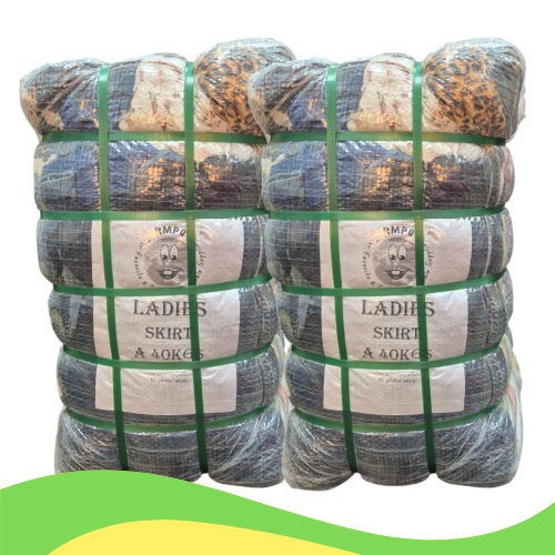 G-A Mini Skirt Summer (Cotton, Denim Mix) - BUY1 GET1