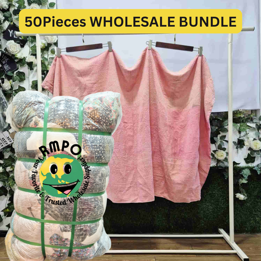 Grade A B Bath Towel 100cmx170cm 50pcs Bundle